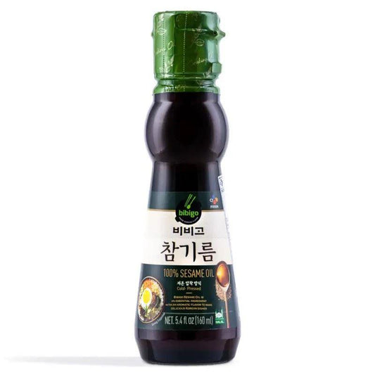 (Case) CJ Bibigo 100% Sesame Oil (S) 참기름 160ml*20