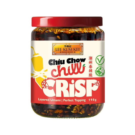Lee Kum Kee Chiu Chow Chilli Crisp 李錦記 潮州香辣脆 12 x 198g