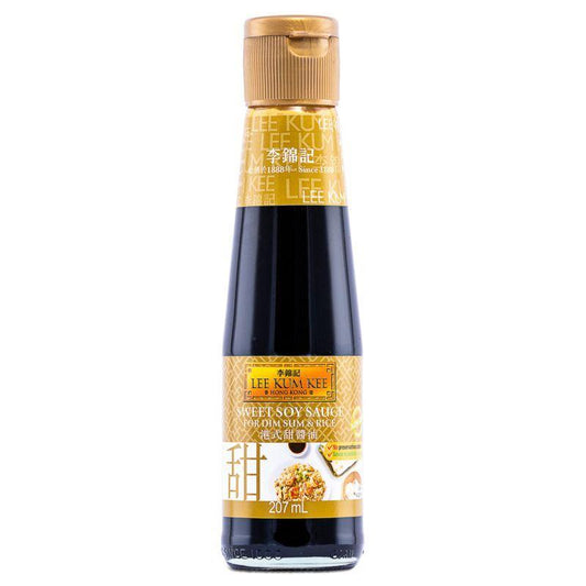 Lee Kum Kee Sweet Soy Sauce for Dim Sum & Rice 李錦記 港式甜醬油 12 x 207ml