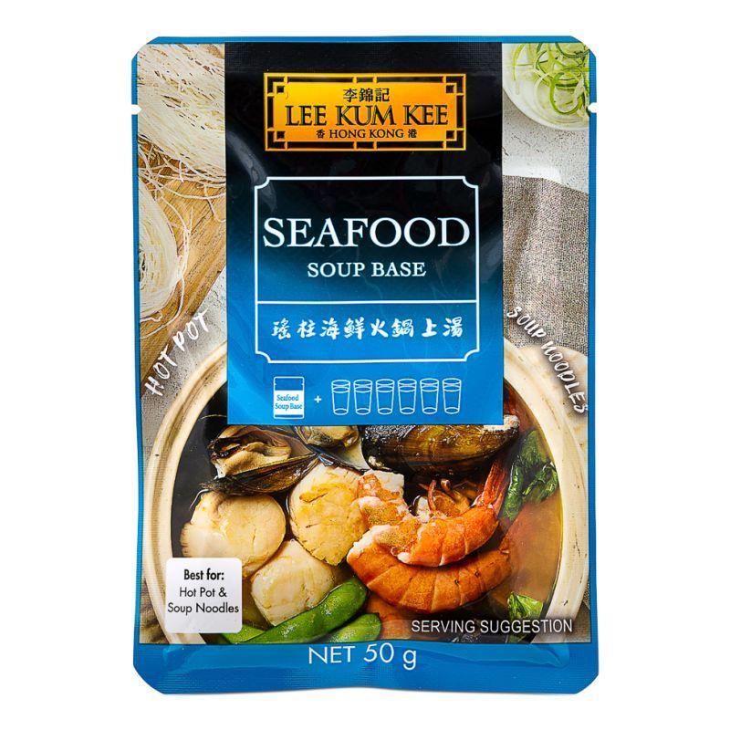 Lee Kum Kee Seafood Soup Base 李錦記 瑤柱海鮮火鍋上湯 12 x 50g
