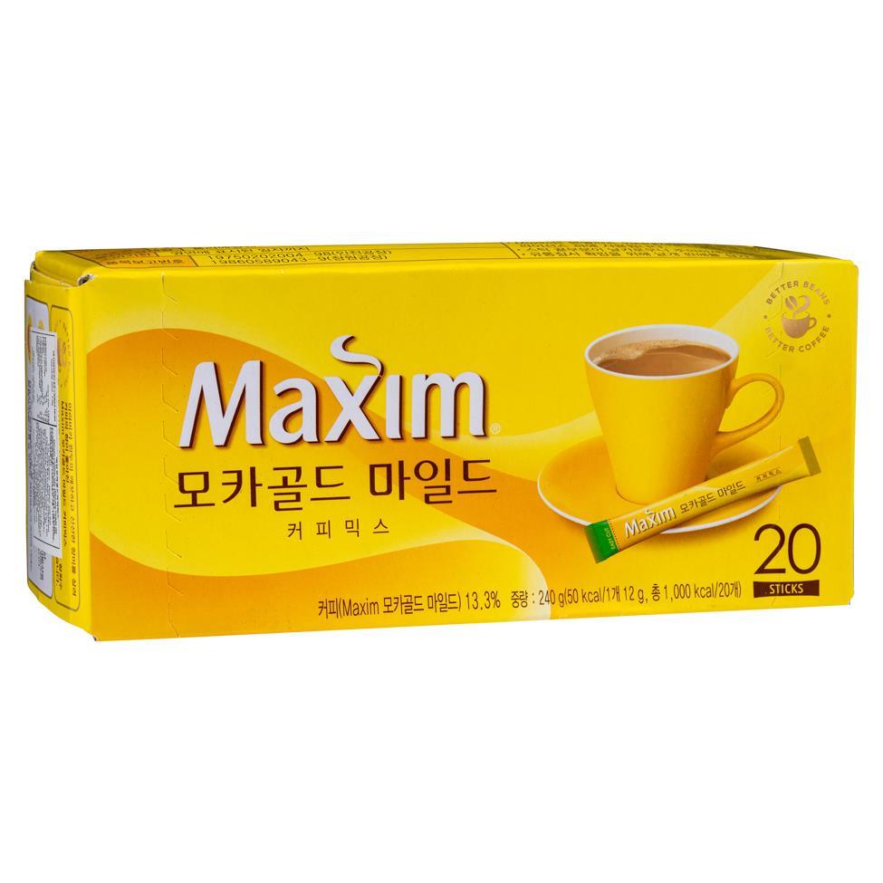 (Case) Maxim Coffee Mix (Mocha Gold) 맥심 모카골드 마일드 커피믹스 240g*24