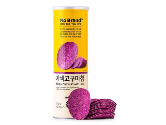 (Case) No Brand Purple Sweet Potato Chip 자색고구마칩 160g*14