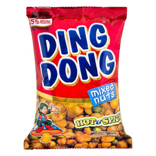 (Case) Ding Dong Mixed Nuts (Hot & Spicy) 100g*60