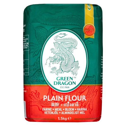 (Case) Green Dragon Plain Flour 青龍牌 麵粉 1.5kg*10