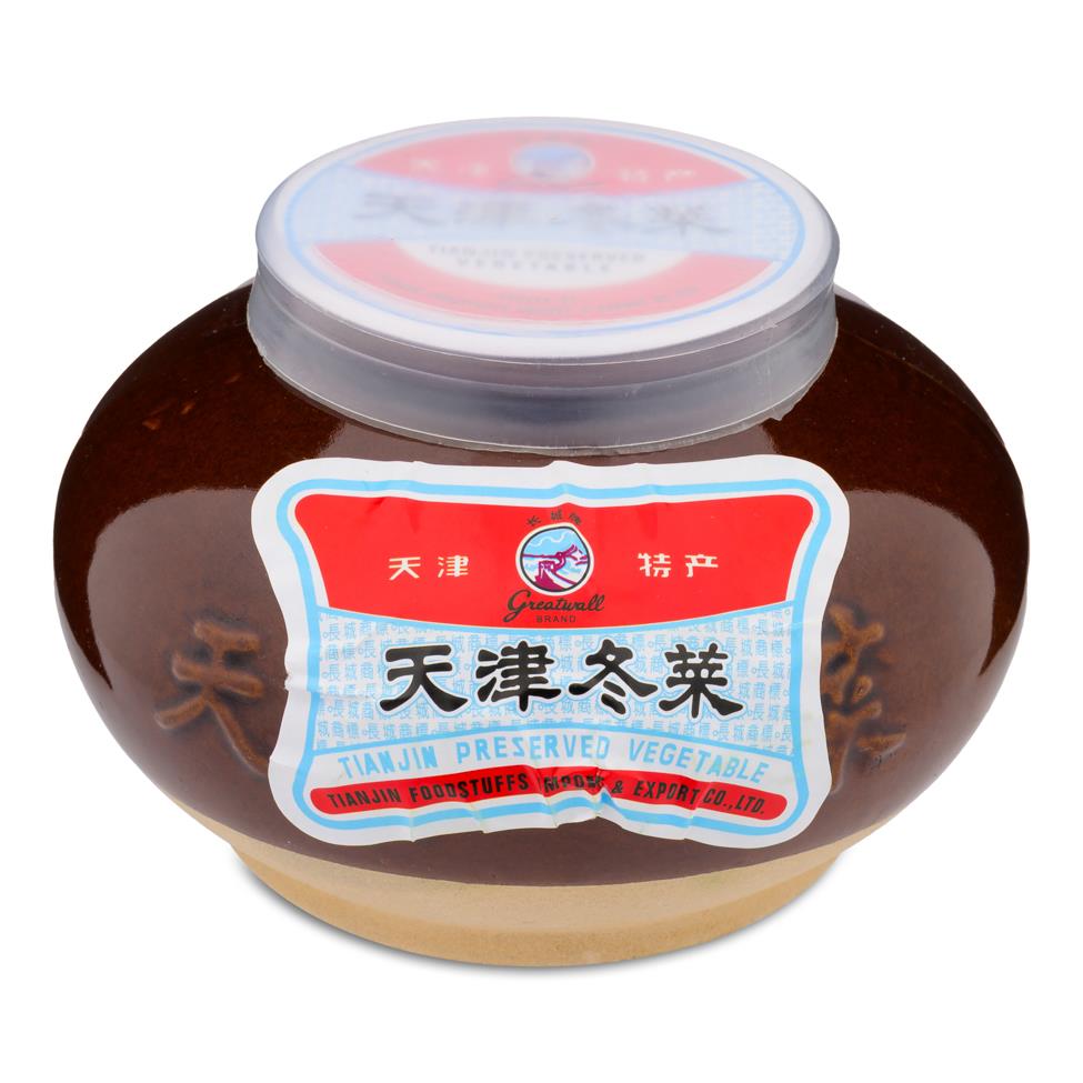 (Case) Great Wall Tianjin Preserved Vegetable 長城牌 天津冬菜 600g*18