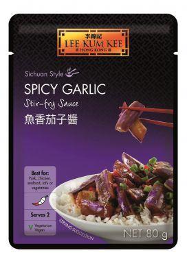 Lee Kum Kee Sichuan Style Spicy Garlic Stir-fry Sauce 李錦記 魚香茄子醬 12 x 80g
