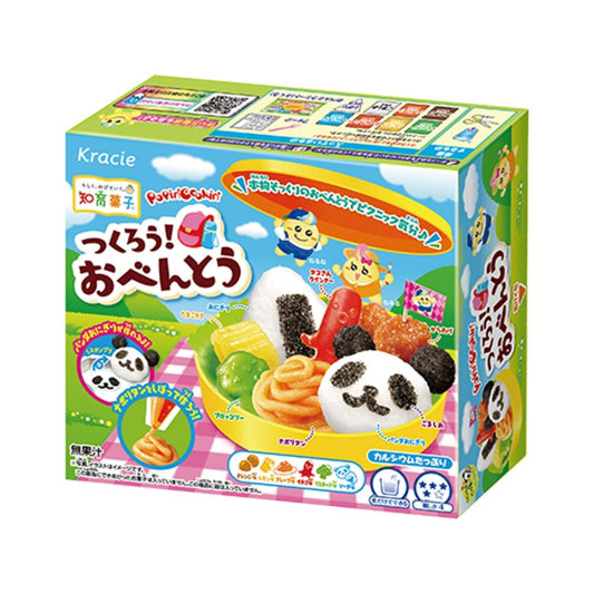 (Case) Kracie Popin' Cookin' Making Kit (Panda Bento) 知育菓子 食玩DIY (熊貓便當) 29g*16