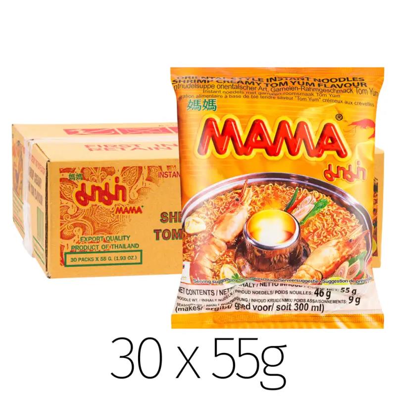 (Case) Mama Oriental Style Instant Noodles (Shrimp Creamy Tom Yum Flavour) 55g*30