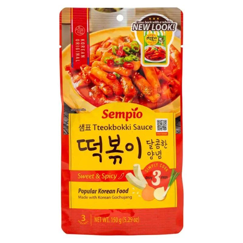 (Case) Sempio Topokki Sauce (Sweet & Spicy) 떡볶이달콤한양념 150g*24