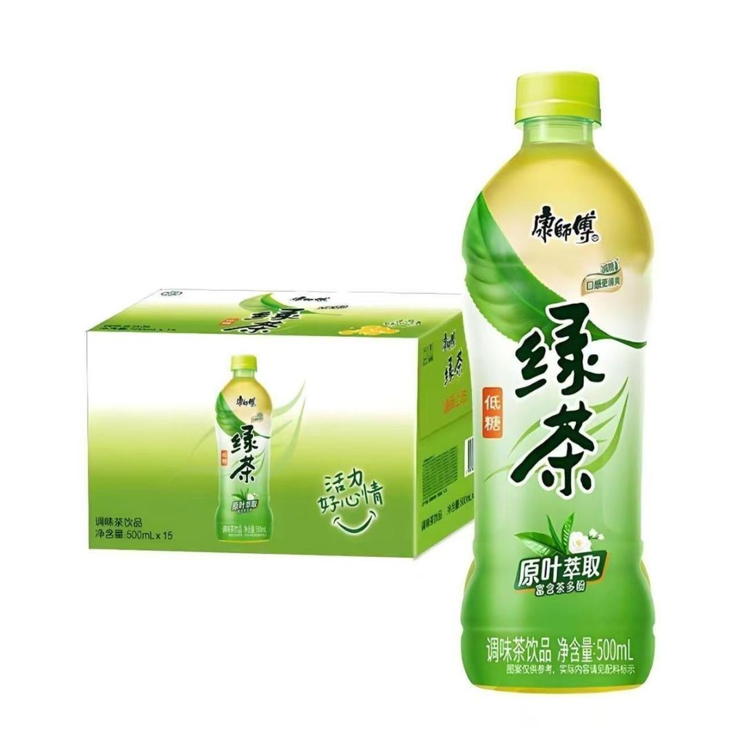 Master Kong Green Tea 康師傅 低糖綠茶 15 x 500ml