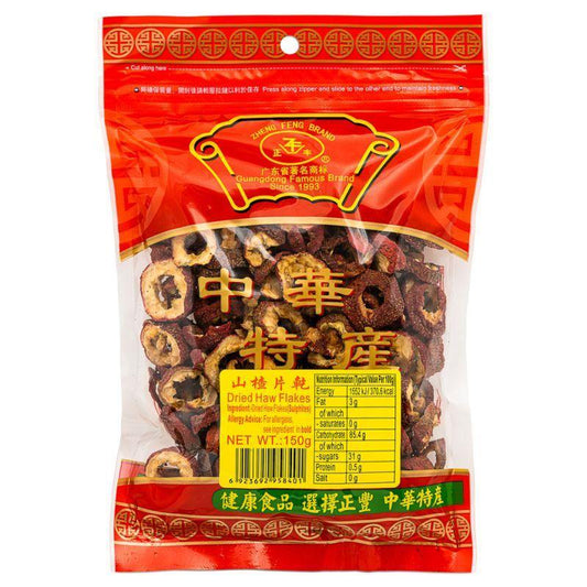 (Case) Zheng Feng Dried Haw Flake 正豐 山楂片乾 150g*50