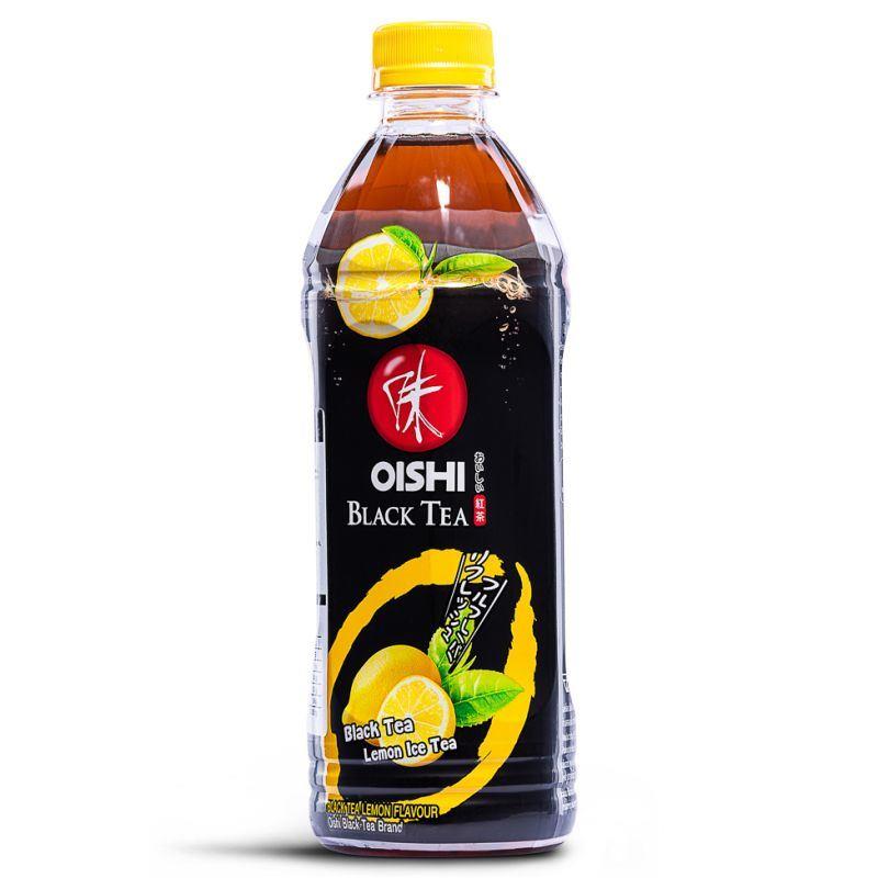 (Case) Oishi Black Tea Lemon Ice Tea 500ml*24
