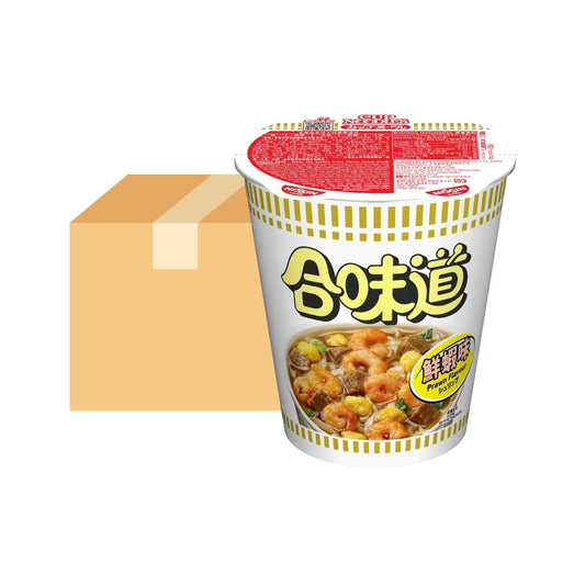 (Case) Nissin Cup Noodle (Prawn Flavour) 合味道 鮮蝦味杯麵 70g*24