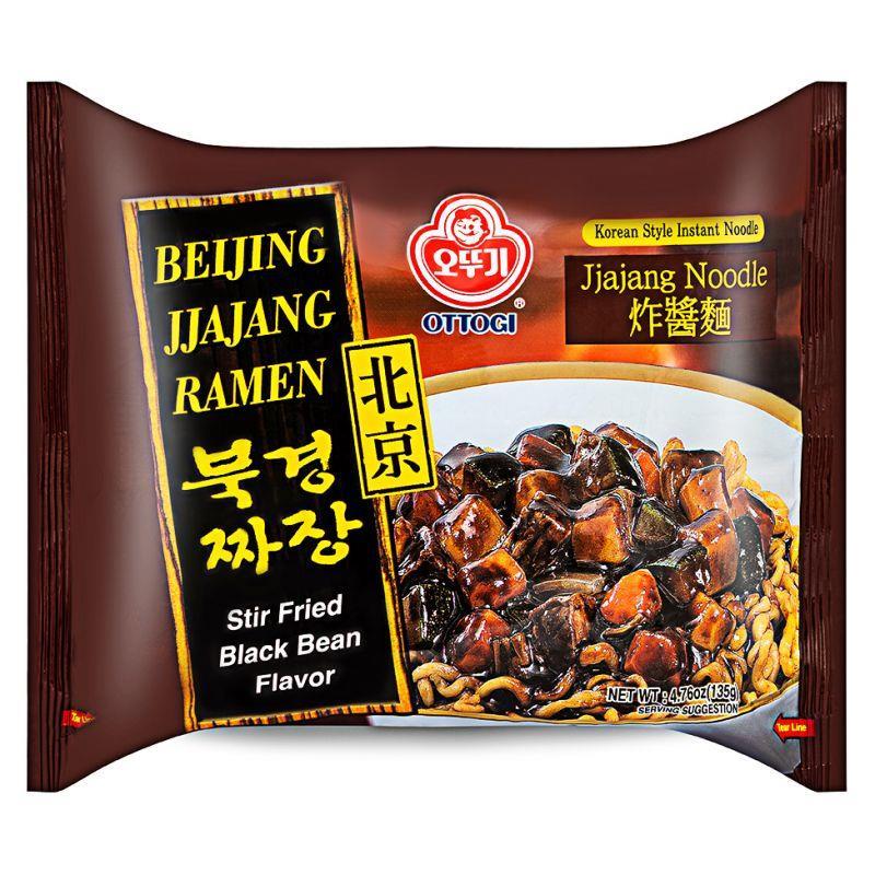 (Case)  Ottogi Beijing Jjajang Ramen 北京炸醬麵135g*5*8