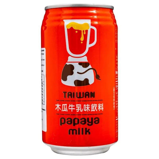 (Case) Famous House Taiwan Papaya Milk 名屋 木瓜牛乳味飲料 340ml*24