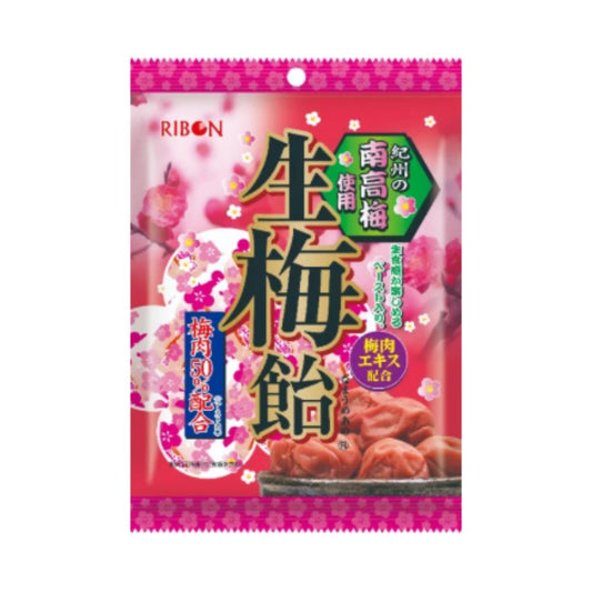 Ribon Fresh Plum Hard Candy 生梅飴 24 x 90g