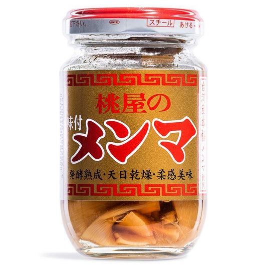 (CASE) Momoya Seasoned Bamboo Shoot (Menma Ajitsuke) 桃屋の味付メンマ (100g*12)*4