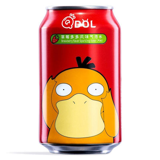 (Case) QDOL Pokemon Sparkling Water (Strawberry Flavour) 寶可夢 草莓多多風味氣泡水 330ml*24