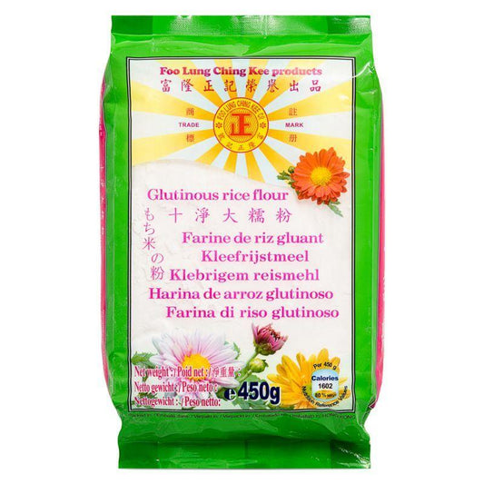 (Case) Foo Lung Ching Kee Glutinous Rice Flour 富隆正記 十淨大糯粉 450g*32