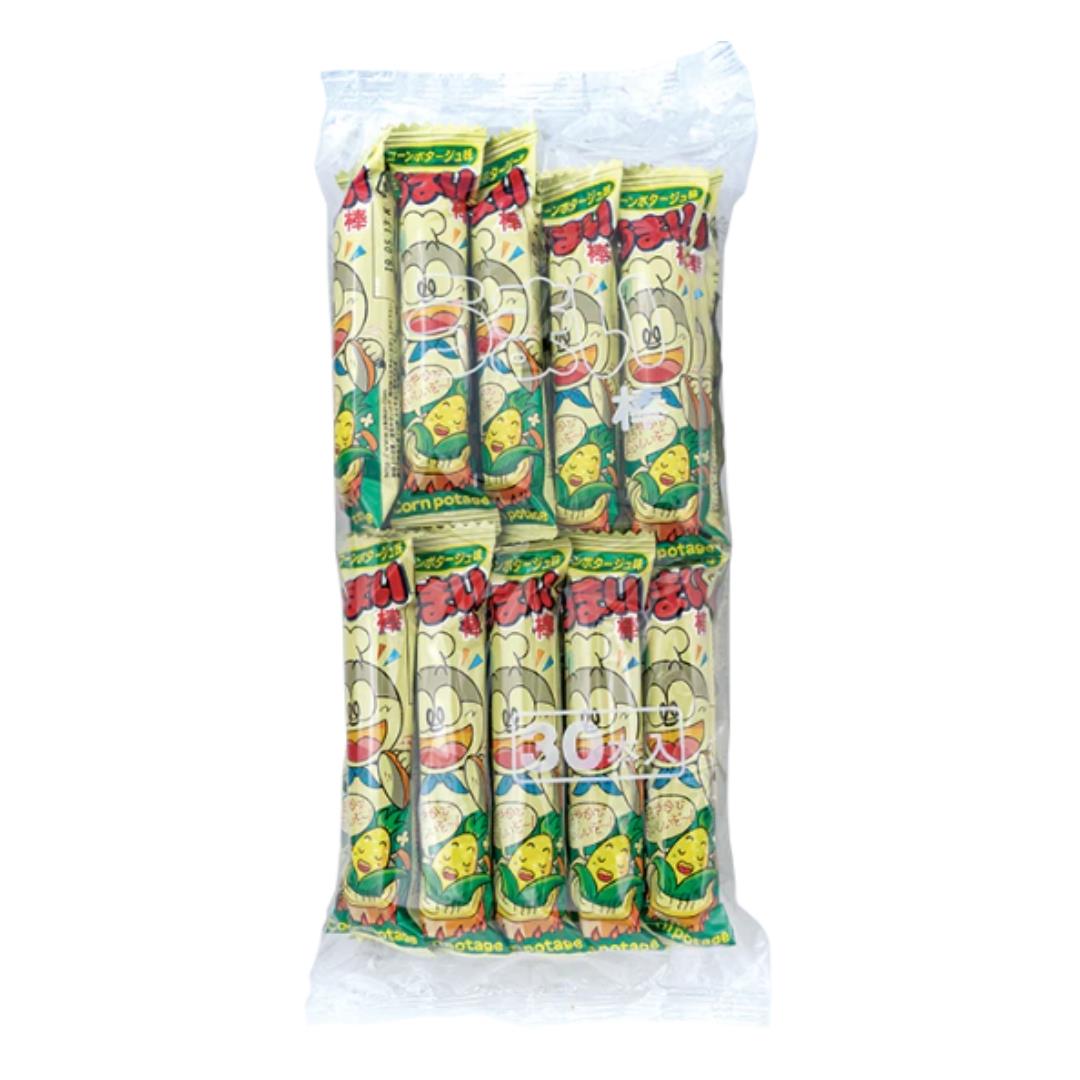 (Case) Yaokin Umaibo Cheese Corn Puff Snack (Pack of 30pcs) 180g*20