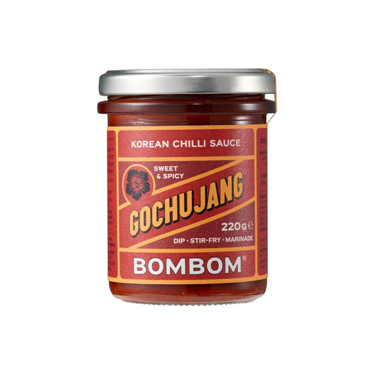 BOMBOM Gochujang Korean Sweet & Spicy Chilli Sauce 12 x 220g