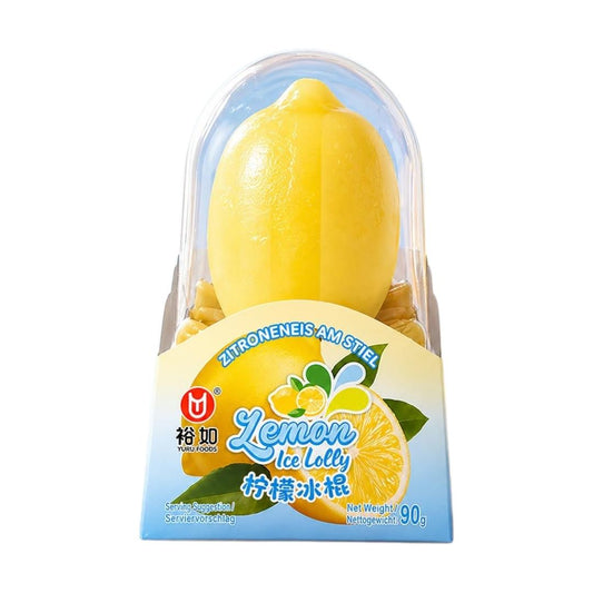 ❄️ Yuru Ice Lolly (Lemon Flavour) 裕如 檸檬冰棍 12 x 90g