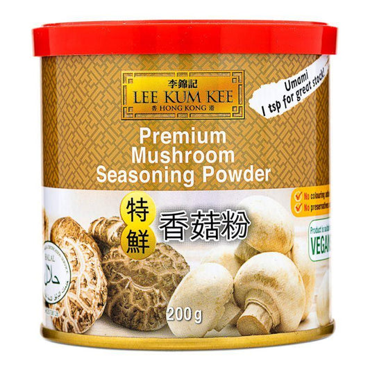 Lee Kum Kee Premium Mushroom Seasoning Powder 李錦記 特鮮香菇粉 12 x 200g