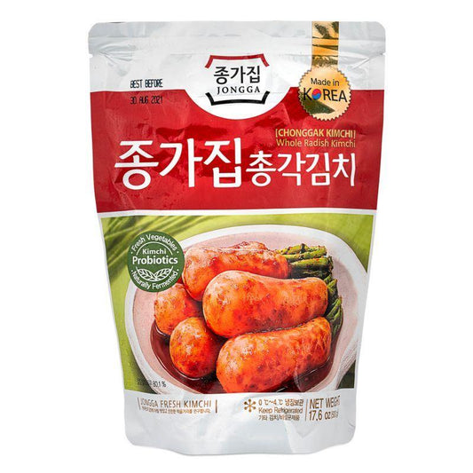 ❄️ Jongga Chonggak Whole Radish Kimchi 종가집 총각김치 10 x 500g