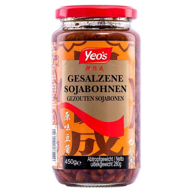 Yeo's Salted Soy Beans 楊協成 原味豆醬 24 x 450g