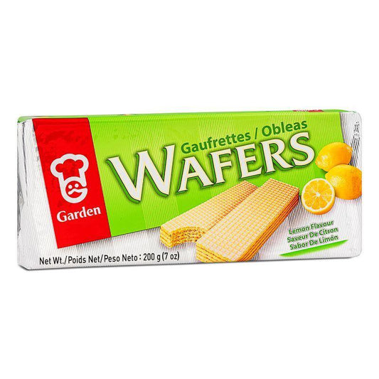 (Case) Garden Cream Wafers (Lemon Flavour) 嘉顿 忌廉威化 (檸檬味) 200g (4*50g)*12