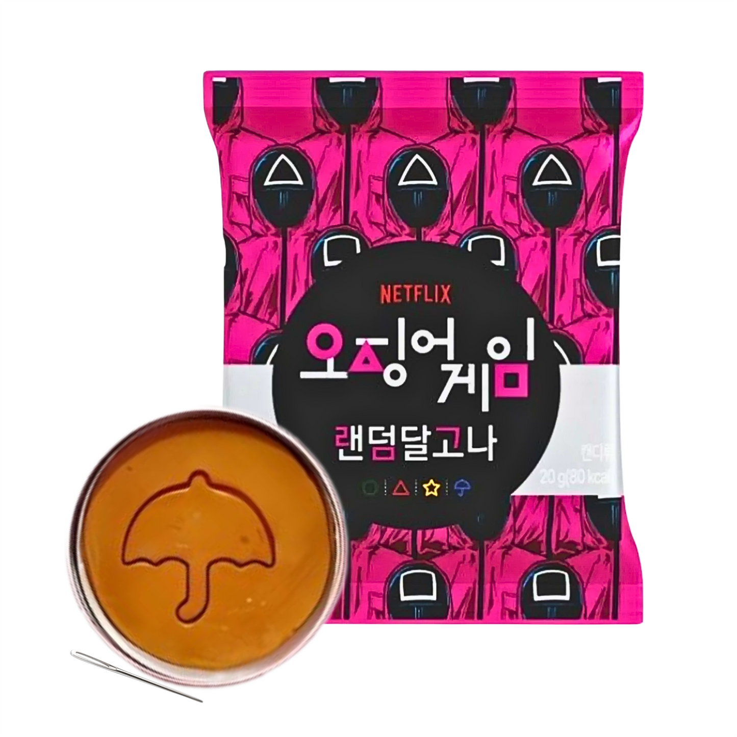 GSR Korean Sweet Dalgona (Squid game) 20g*10*20