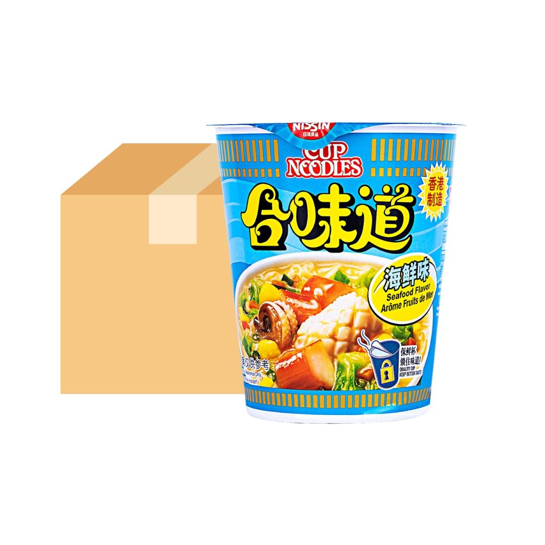 Nissin Cup Noodles (Seafood Flavour) 合味道 海鮮味杯麵 24 x 72g