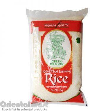 (Case) Green Dragon Thai Jasmine Rice 青龍牌 上等泰國香米 2kg*6