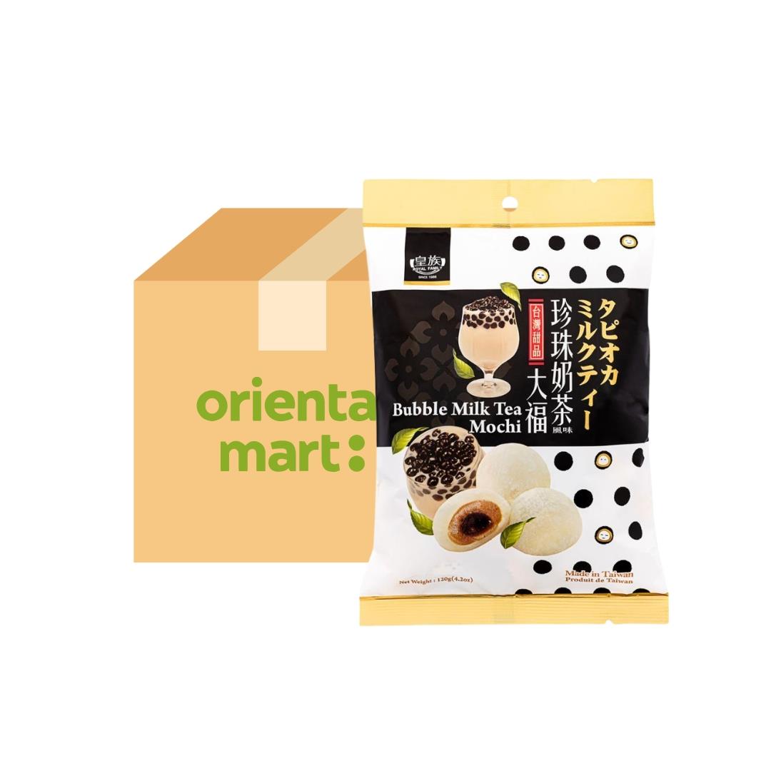 Royal Family Bubble Milk Tea Mochi 皇族 珍珠奶茶大福 24 x 120g