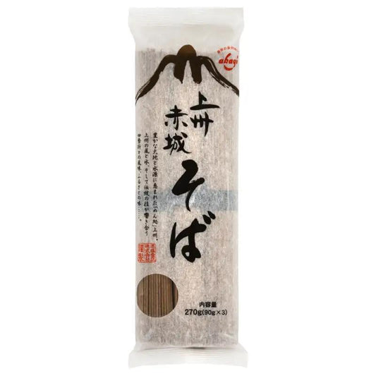 Joshu Akagi Soba (Dried Buckwheat Soba Noodles) 上州赤城そば 20 x 270g (3 pcs)