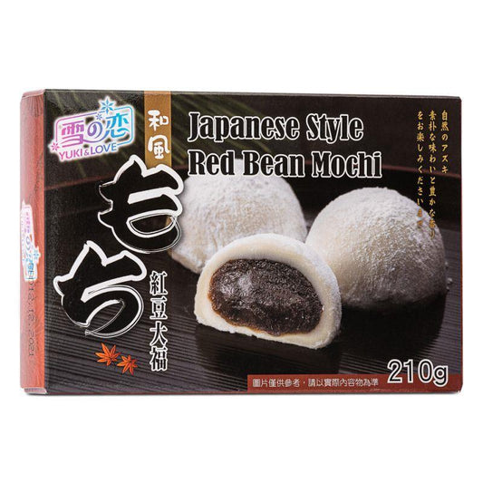 (Case) Yuki & Love Japanese Style Red Bean Mochi 雪の戀 和風紅豆大福 210g*24