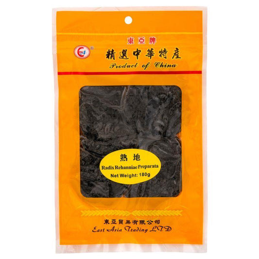 (Case) East Asia Brand Radix Rehanniae Preparata 東亞牌 熟地 180g*50