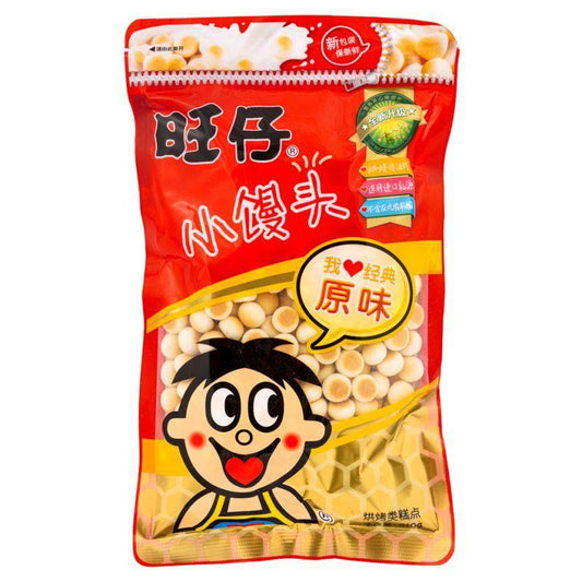 (Case) Want Want Mantou Small Baked Buns (Original Flavour) 旺仔 小饅頭 (原味) 192g*12