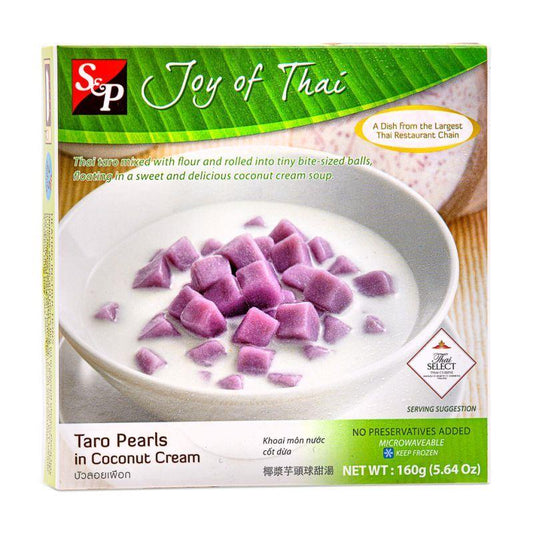 ❄️ S&P Taro Pearls in Coconut Cream 椰漿芋頭球甜湯 12 x 160g