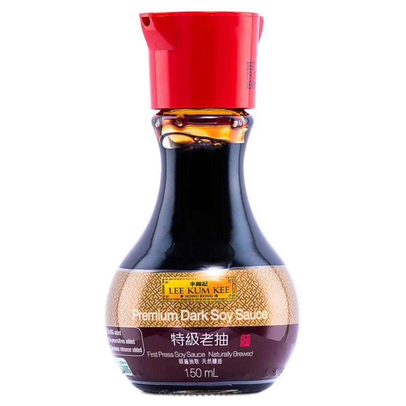 Lee Kum Kee Premium Dark Soy Sauce (Dispenser) 李錦記 特级老抽 (易倒瓶) 12 x 150ml