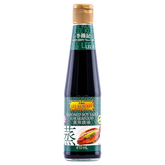 (Case) Lee Kum Kee Seasoned Soy Sauce for Seafood 李錦記 蒸魚豉油 410ml*12