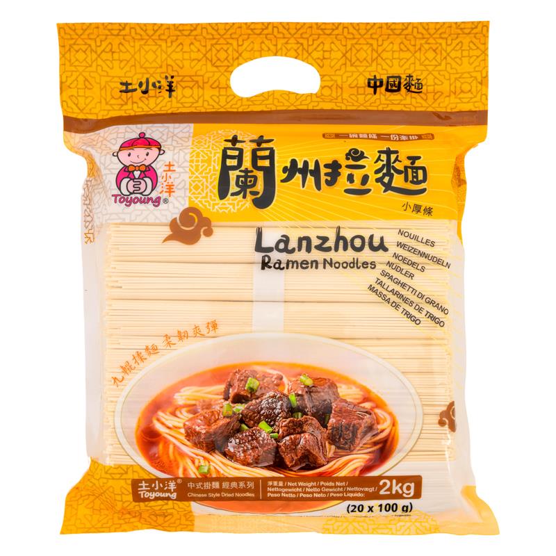 Toyoung Lanzhou Ramen Noodles 土小洋 蘭州拉麵 8 x (20 x 100g)