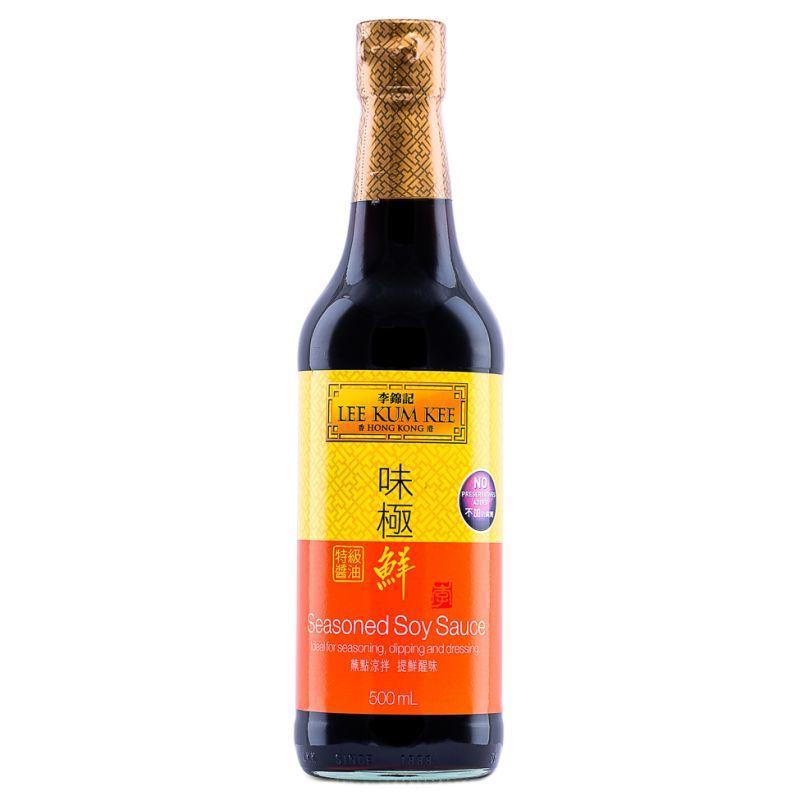 Lee Kum Kee Seasoned Soy Sauce 李錦記 味極鮮特級醬油 12 x 500ml