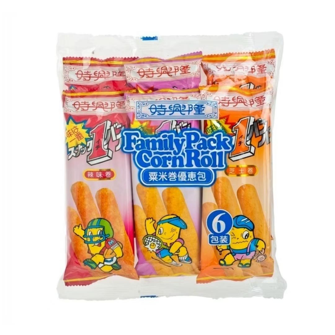 (Case) Sze Hing Loong Family Pack Corn Roll 90g(6pcs)*20