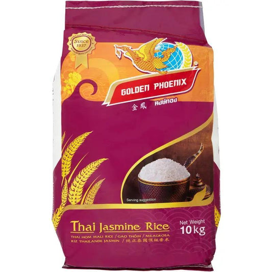 (Case) Golden Phoenix (Hong Thong) Thai Jasmine Rice 金鳳 泰國頂級茉莉香米 10kg*2