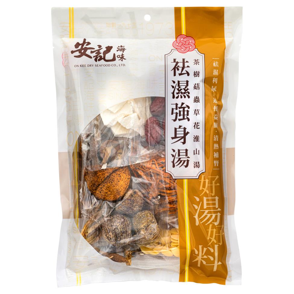 (Case) On Kee Agrocybe mushroom & Cordycep Mushroom Soup for Eliminating Dampness 安記 祛濕強⾝湯 (茶樹菇蟲草花淮山湯) 126g*24