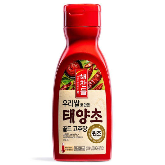 (Case) CJ Haechandle Gochujang Hot Pepper Paste 태양초 고추장 (Tube) 290g*20