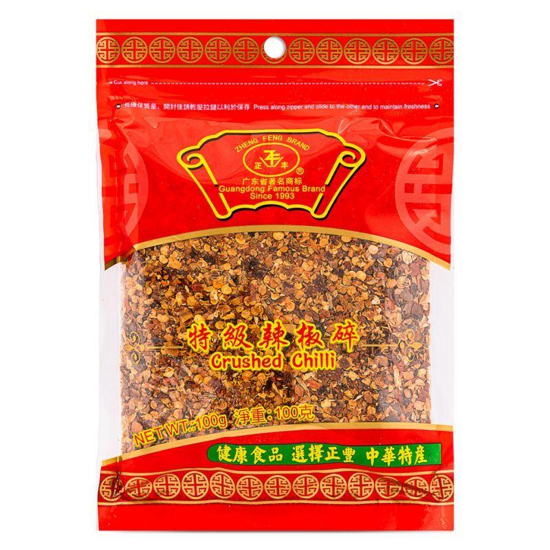 (Case) Zheng Feng Crushed Chilli 正豐 特級辣椒碎 100g*50