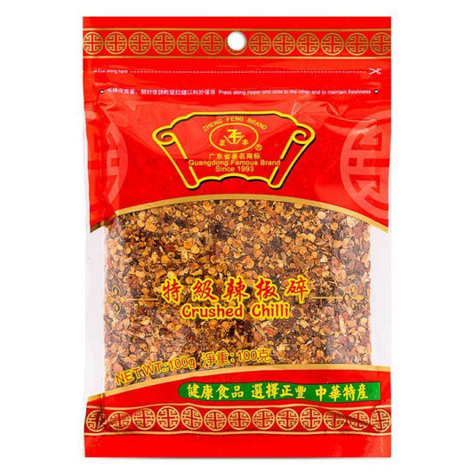 (Case) Zheng Feng Crushed Chilli 正豐 特級辣椒碎 100g*50
