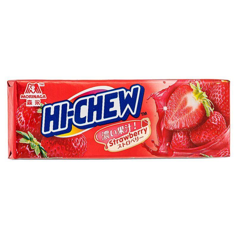 (Case) Morinaga Hi-Chew Candy (Strawberry Flavour) 森永 嗨啾果汁糖 (草莓味) 35g*20